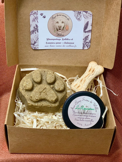 Le Coffret Tout Doux : pour chiots et chiens à la peau fragile